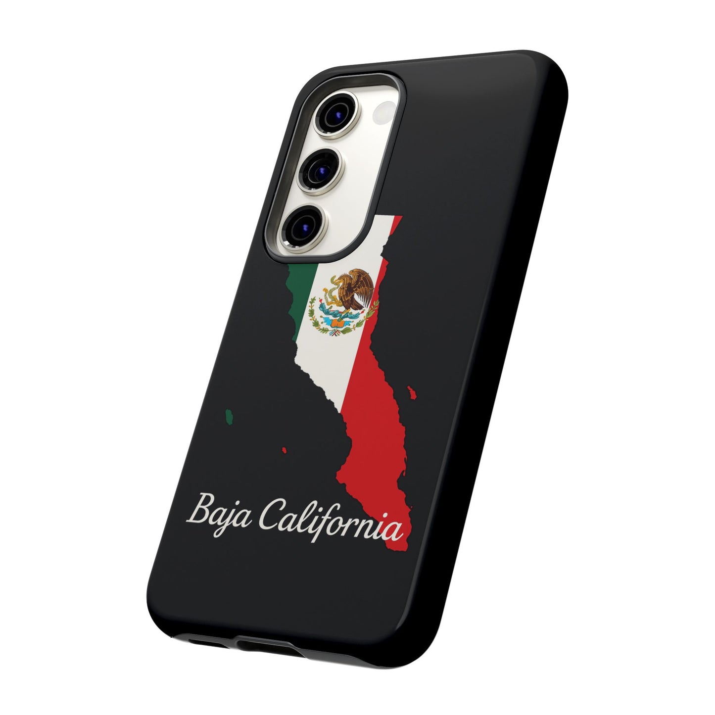 Baja California Mexico Flag Map Phone Case | Mexican American Pride Tough Case for iPhone & Samsung