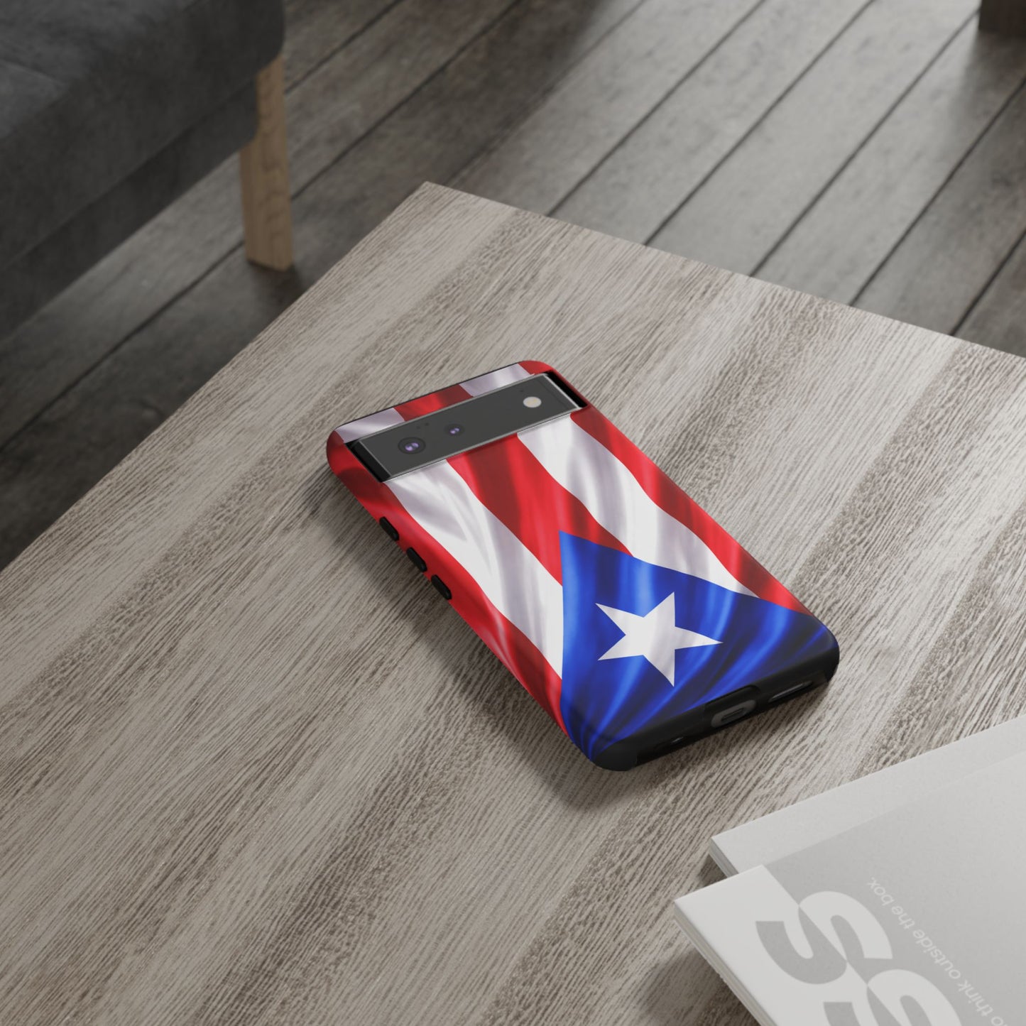 Puerto Rico Flag Phone Case | Boricua Pride Tough Case | Puerto Rican Flag Protective Cover for iPhone & Samsung
