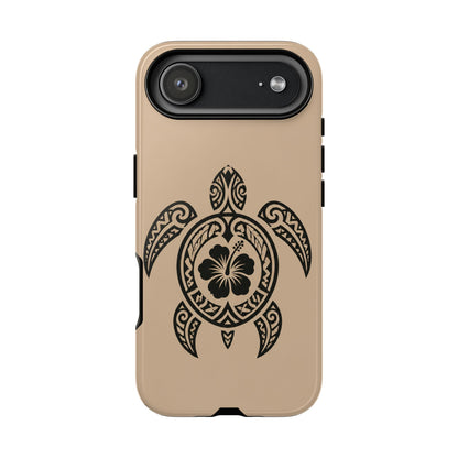 Polynesian Turtle Phone Case | Hawaiian Beach Tough Cover