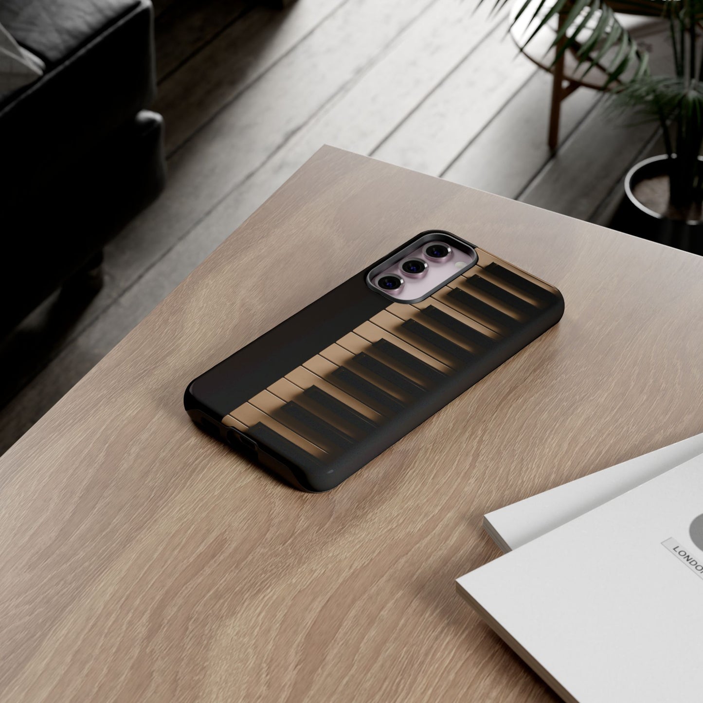 Piano Phone Case – Piano Keyboard Tough Case for Musicians (iPhone, Samsung, Pixel)