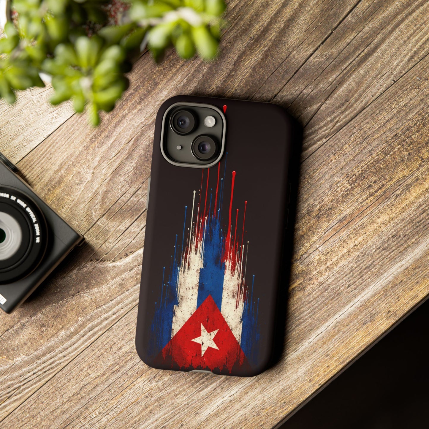 Cuban Flag Phone Case | Cuba Flag Tough Case | Patriotic Cuban Pride iPhone Samsung Protective Cover