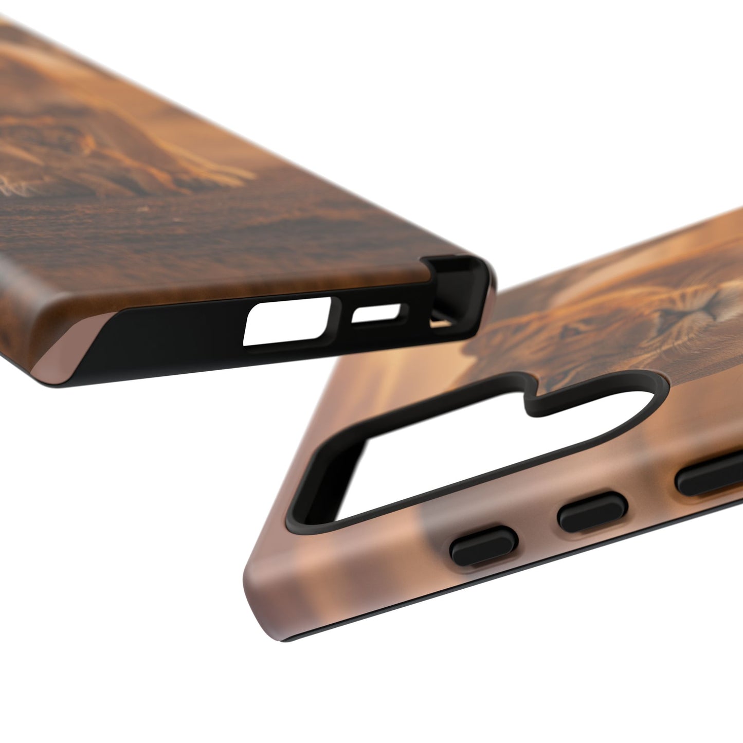 Lioness & Cub Phone Case | Safari Wildlife Tough Case for iPhone & Samsung