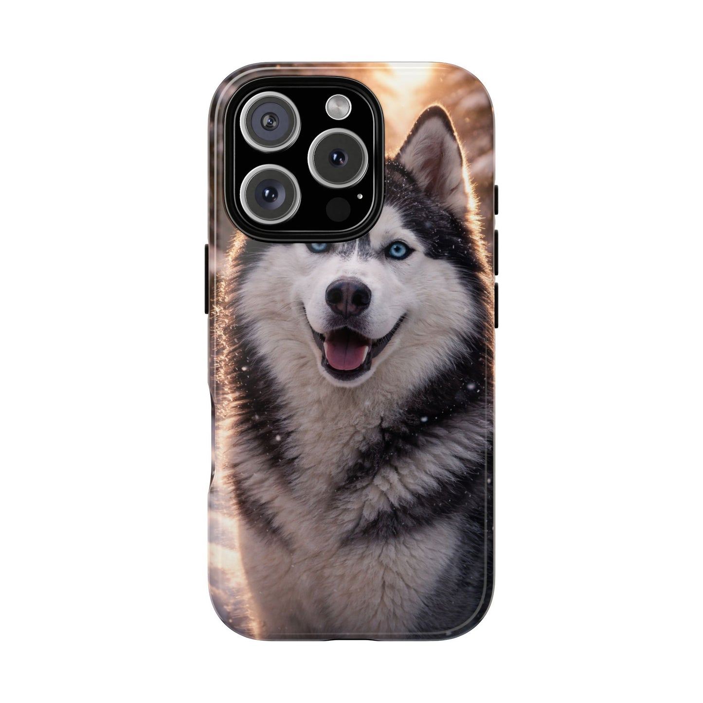 Siberian Husky Tough Phone Case | Blue Eyes Dog Cover Protective iPhone Case