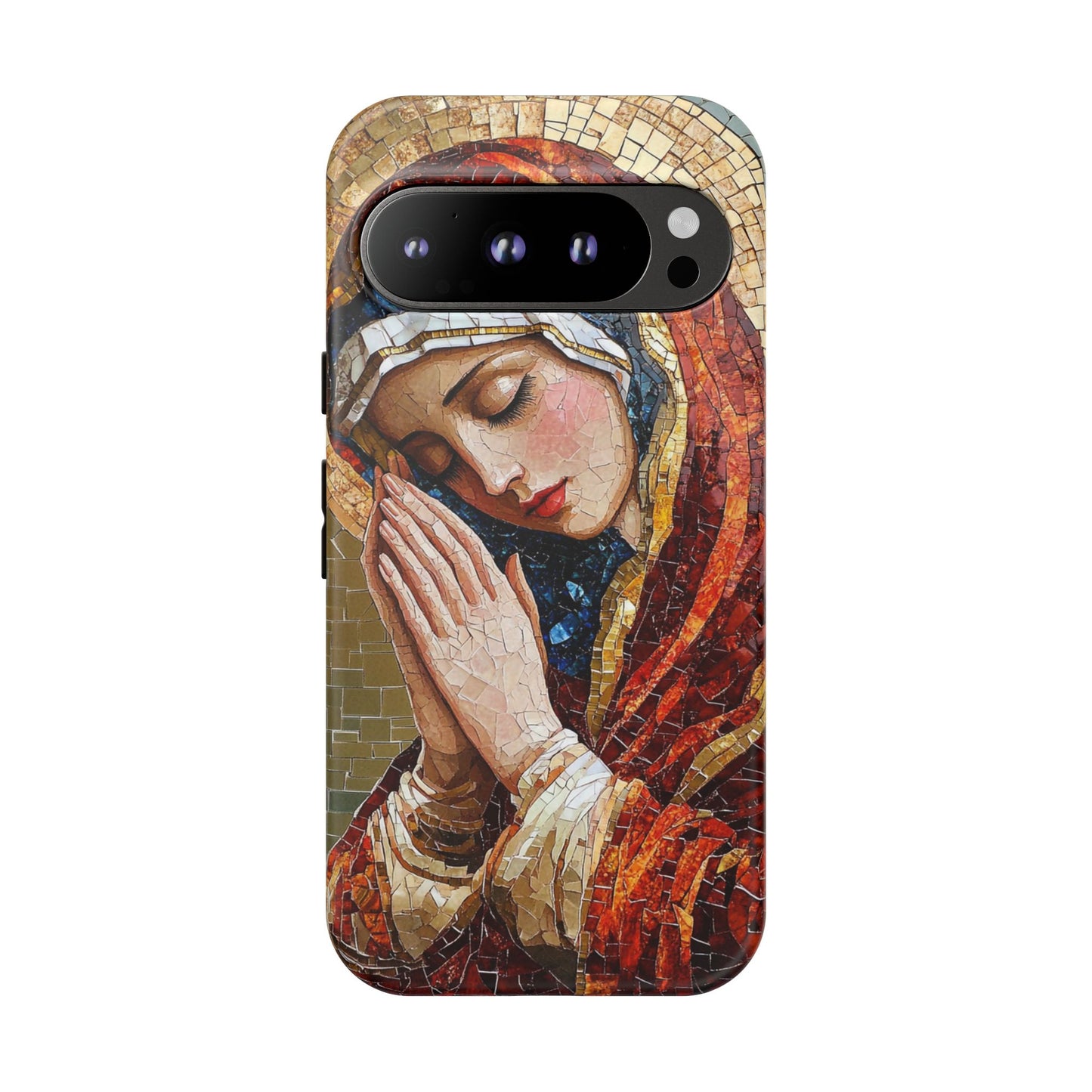 Virgin Mary Phone Case, Catholic Phone Case, Christian Aesthetic Case, Religious iPhone Case, Saint Art Case, Faith Gift