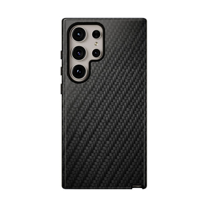 Carbon Fiber Inspired Phone Case – Rugged Slim Protective Tech Case for iPhone & Samsung