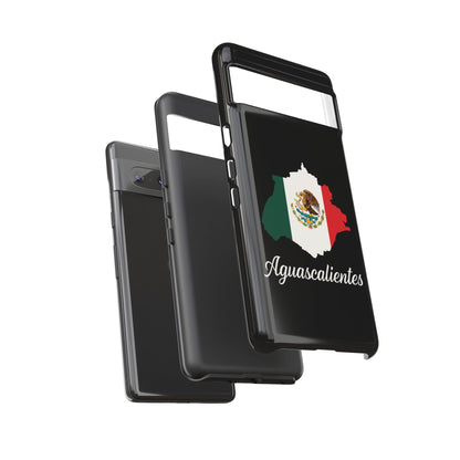 Aguascalientes Mexico Flag Map Phone Case | Mexican American Pride Tough Case for iPhone & Samsung