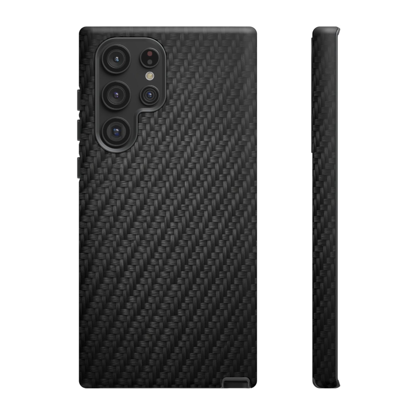 Carbon Fiber Inspired Phone Case – Rugged Slim Protective Tech Case for iPhone & Samsung