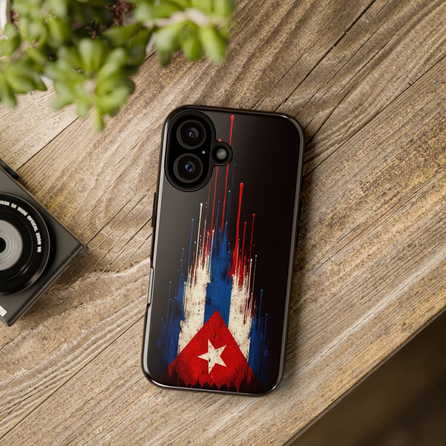 Cuban Flag Phone Case | Cuba Flag Tough Case | Patriotic Cuban Pride iPhone Samsung Protective Cover