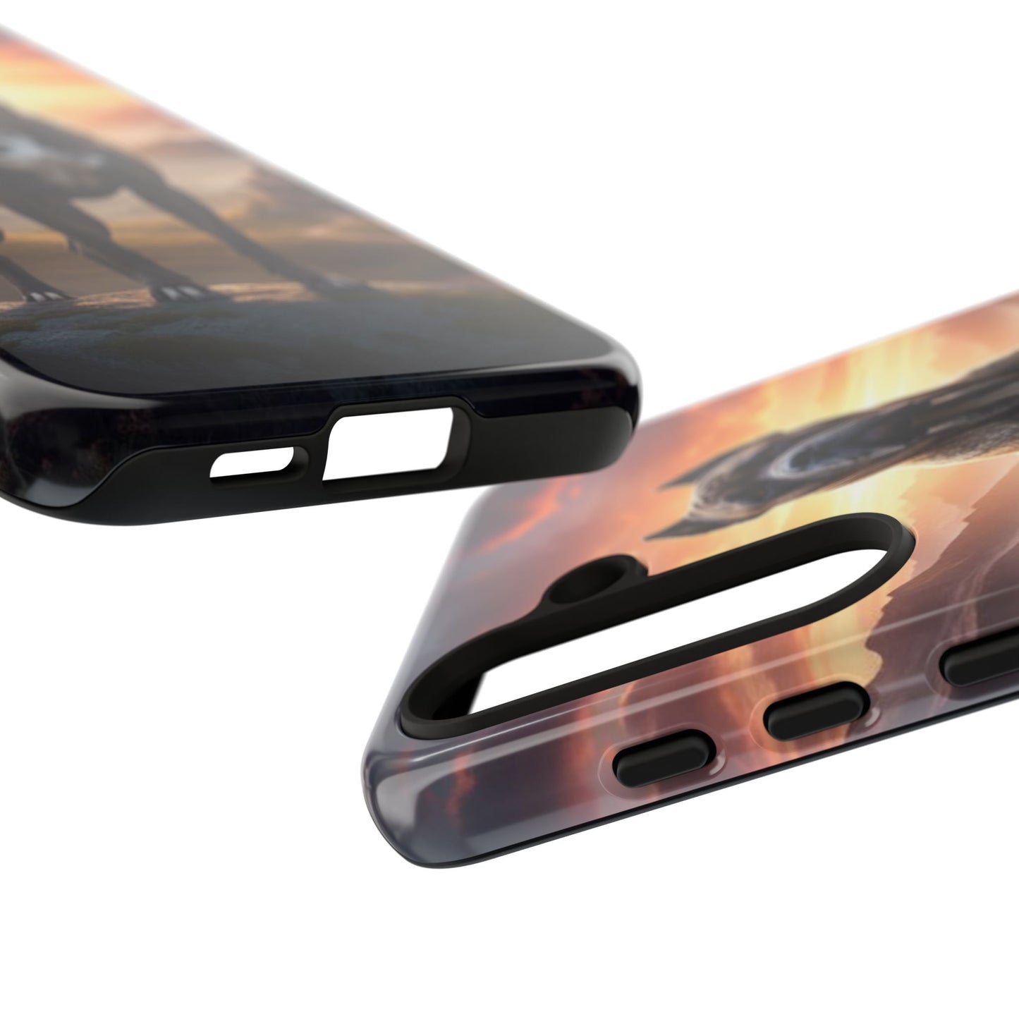 Cane Corso Phone Case – Guard Dog Sunset Tough Case (iPhone, Samsung, Pixel) | Dog Lover Gift