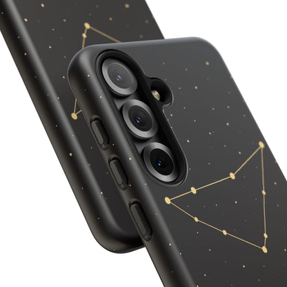 Capricorn Zodiac Constellation Phone Case – Luxe Gold Celestial Cover