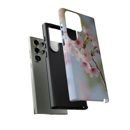 Cherry Blossom Phone Case – Pink Floral Tough Case (iPhone, Samsung Galaxy, Pixel)