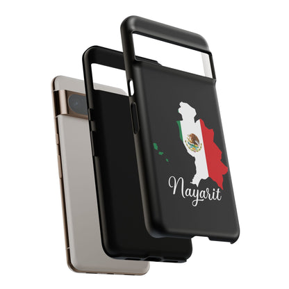 Nayarit Mexico Flag Map Phone Case | Mexican American Pride Tough Case for iPhone & Samsung
