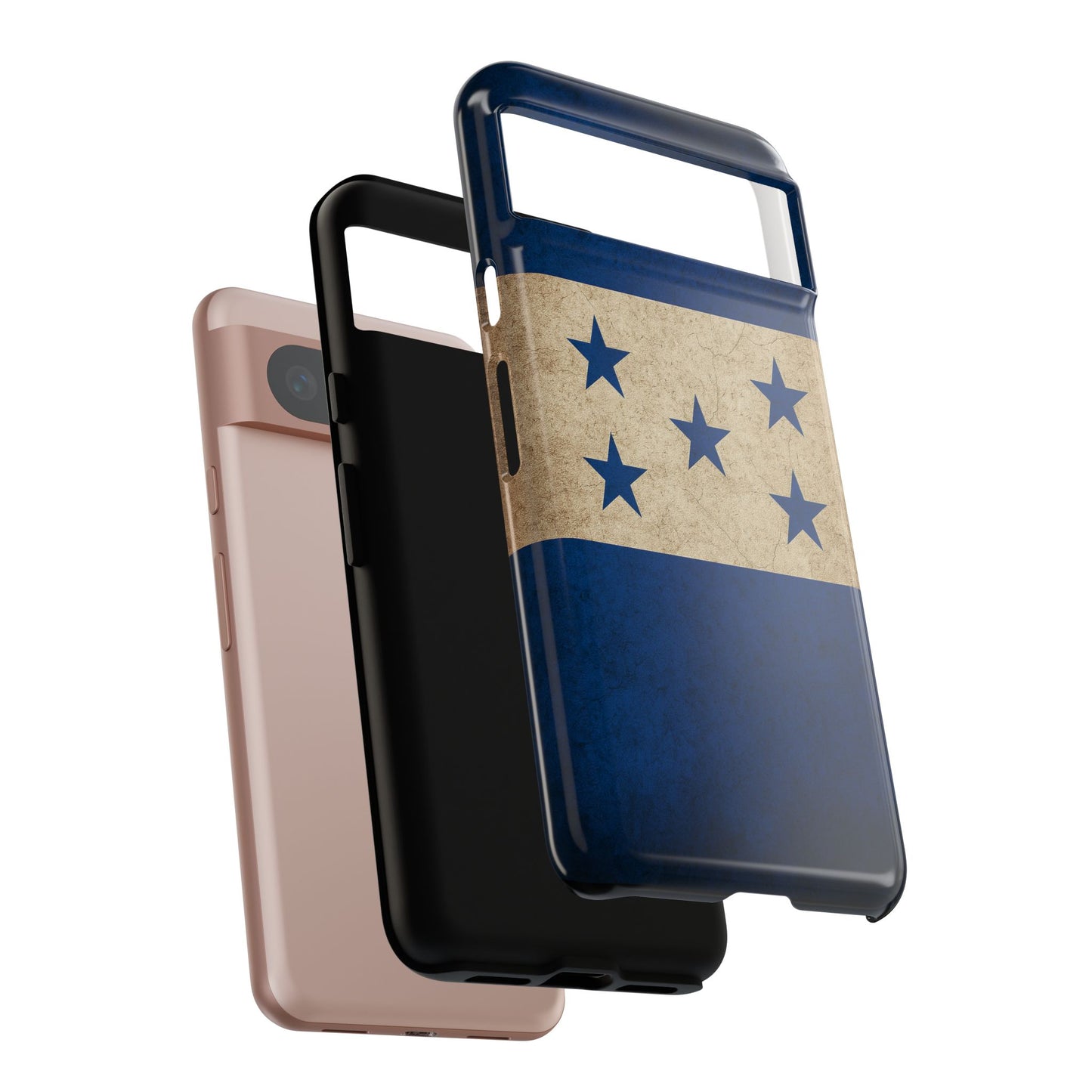 Honduras Flag Phone Case | Vintage Honduran Flag iPhone & Samsung Tough Protective Case