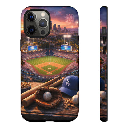 Baseball Sunset Stadium Phone Case LA Game Day Sports Aesthetic Case