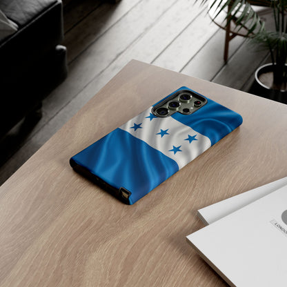 Honduras Flag Phone Case | Honduran Pride Blue & White Flag iPhone & Samsung Tough Protective Case