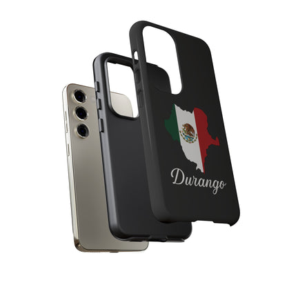Durango Mexico Flag Map Phone Case | Mexican American Pride Tough Case for iPhone & Samsung