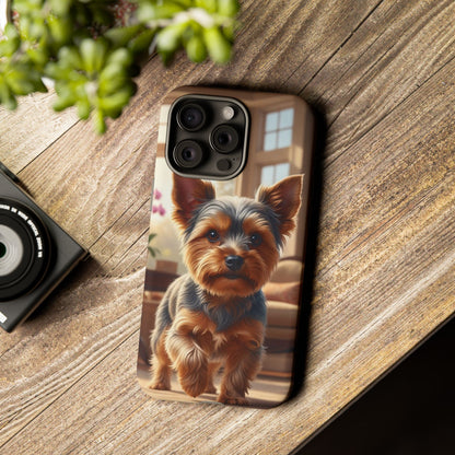 Yorkshire Terrier Phone Case – Cute Yorkie Puppy Tough Case (iPhone, Samsung, Pixel)