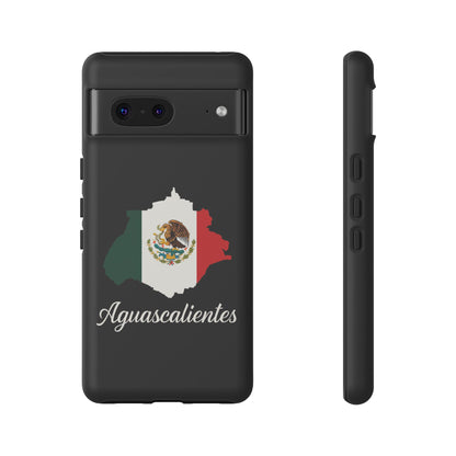 Aguascalientes Mexico Flag Map Phone Case | Mexican American Pride Tough Case for iPhone & Samsung