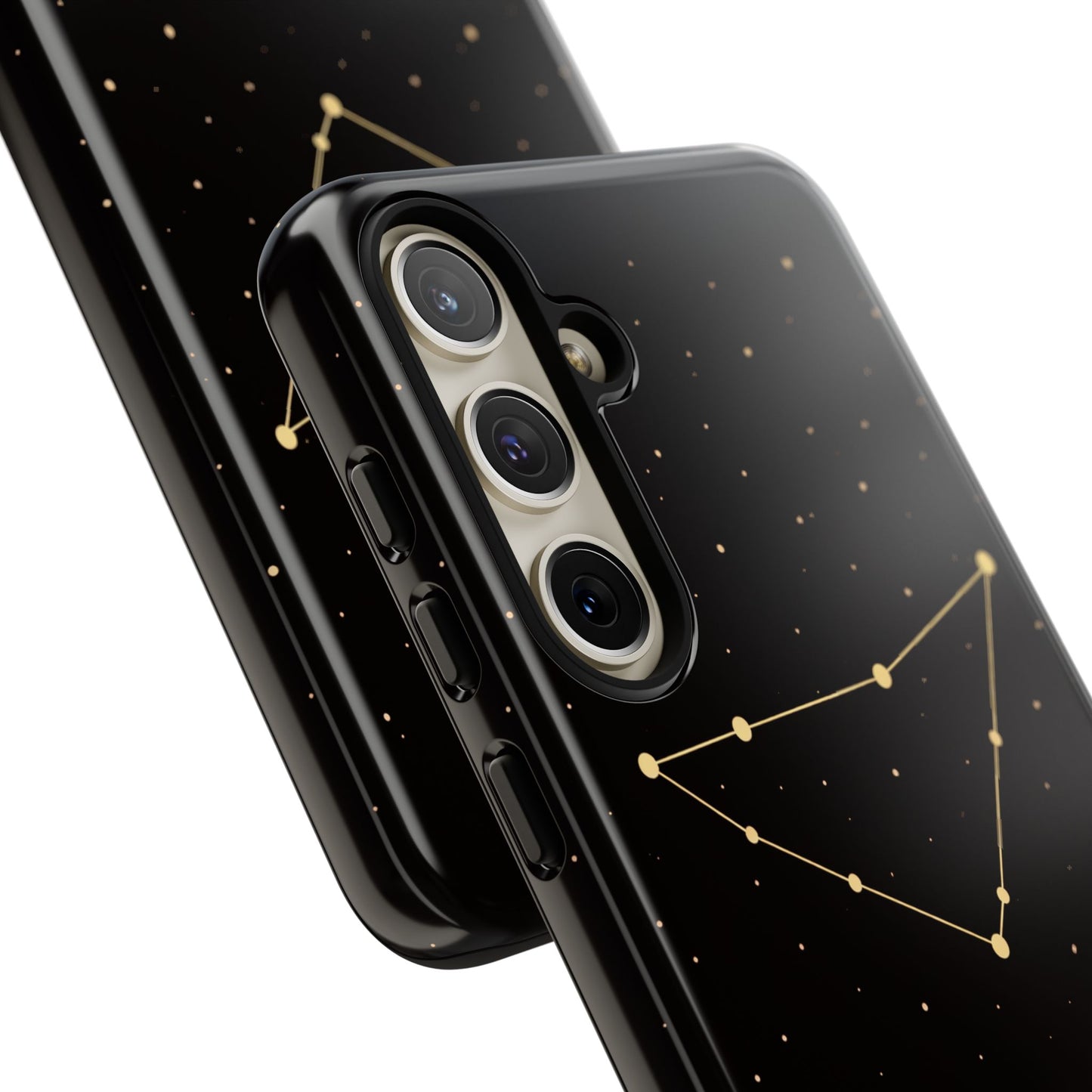 Capricorn Zodiac Constellation Phone Case – Luxe Gold Celestial Cover