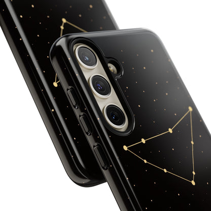 Capricorn Zodiac Constellation Phone Case – Luxe Gold Celestial Cover