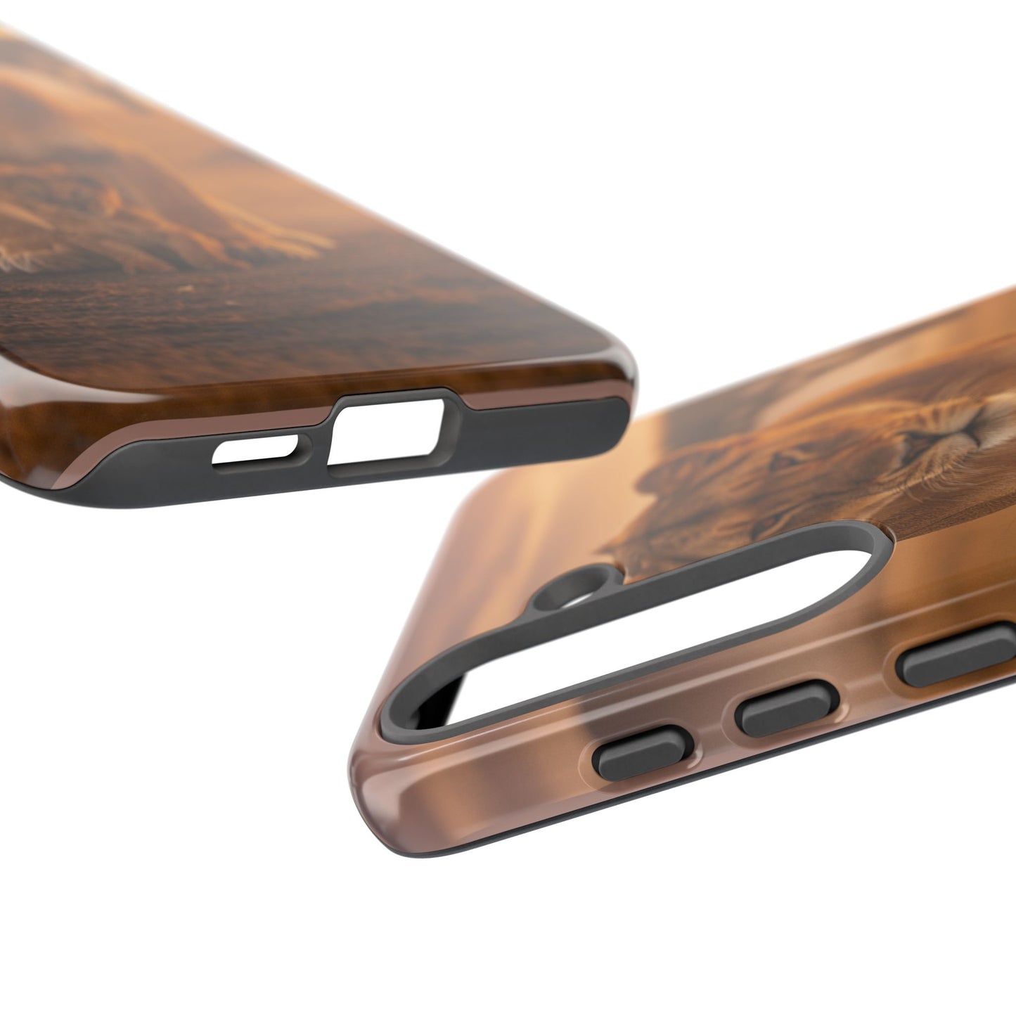 Lioness & Cub Phone Case | Safari Wildlife Tough Case for iPhone & Samsung
