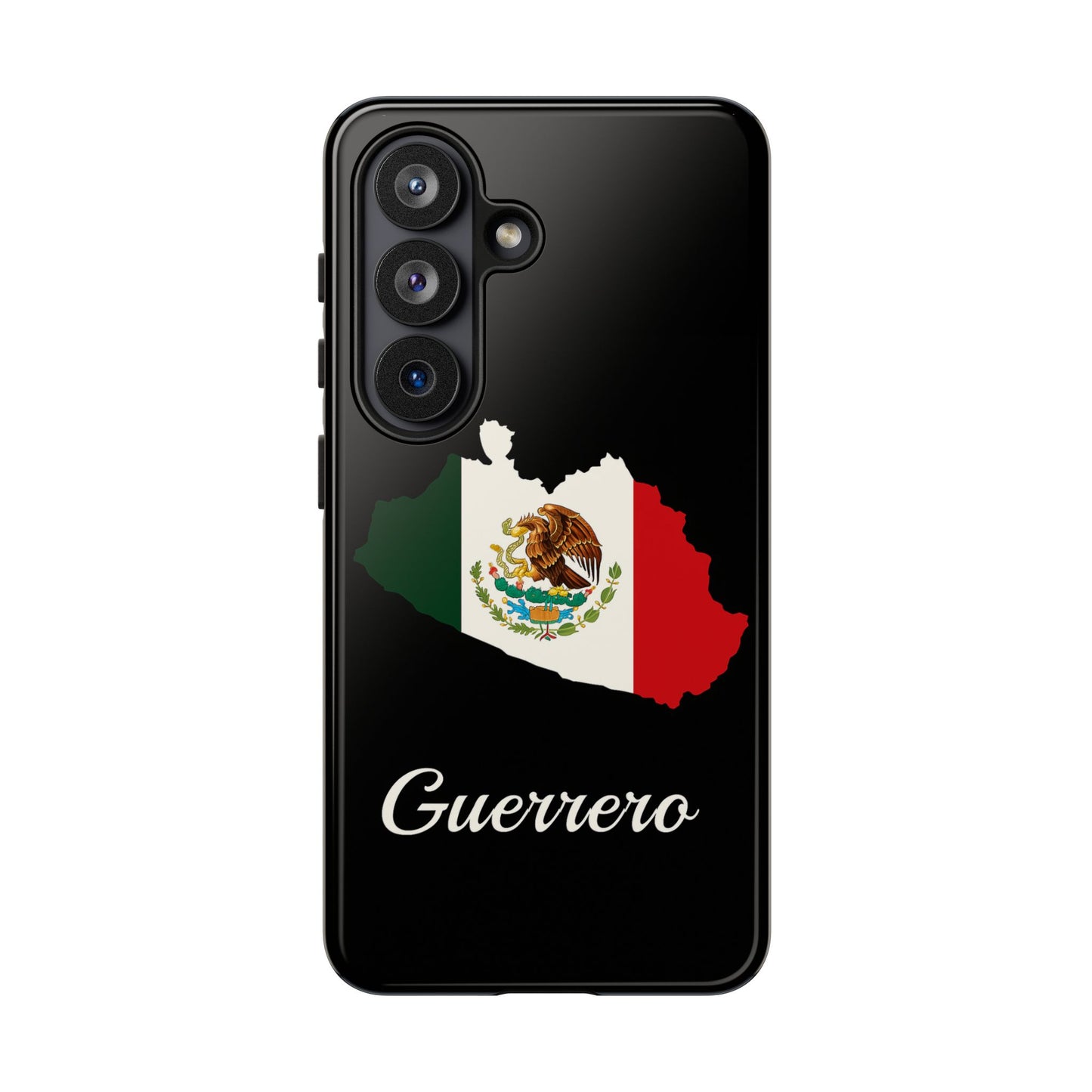 Guerrero Mexico Flag Map Phone Case | Mexican American Pride Tough Case for iPhone & Samsung