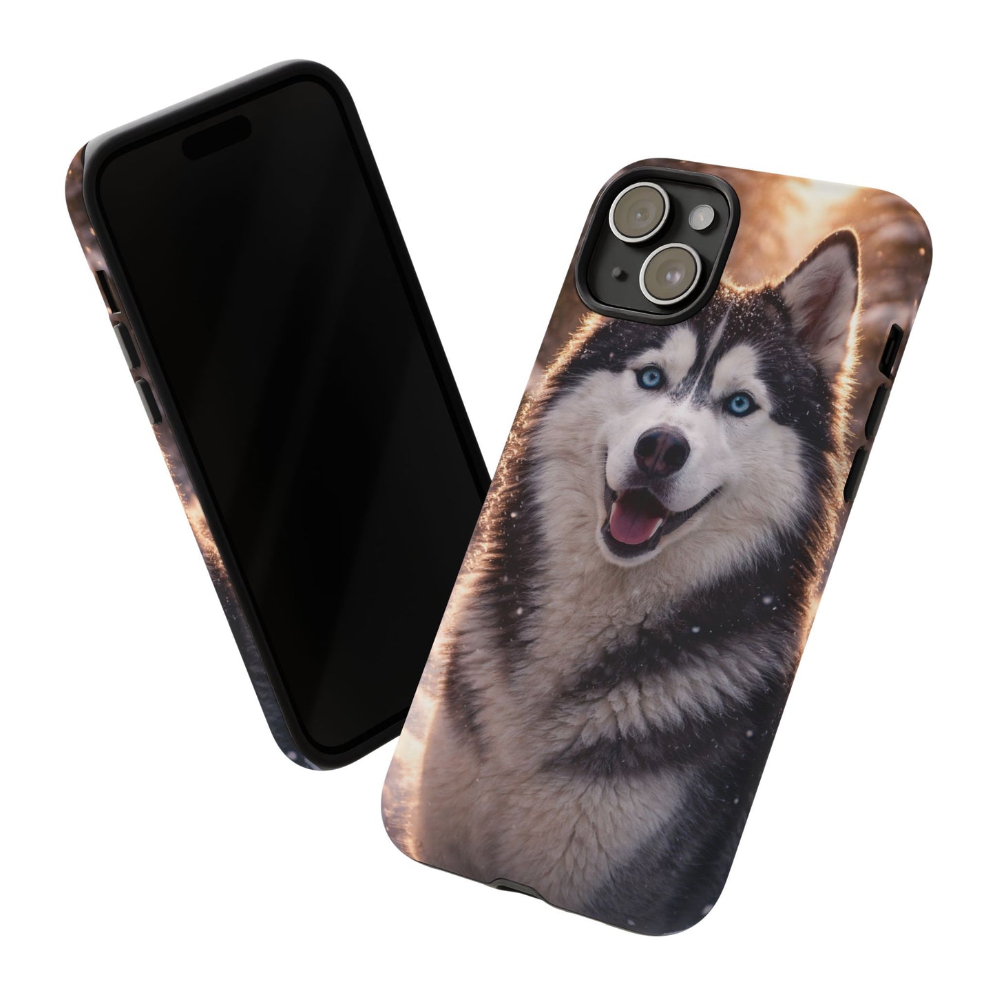 Siberian Husky Tough Phone Case | Blue Eyes Dog Cover Protective iPhone Case