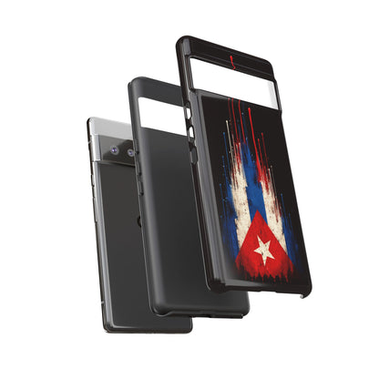 Cuban Flag Phone Case | Cuba Flag Tough Case | Patriotic Cuban Pride iPhone Samsung Protective Cover