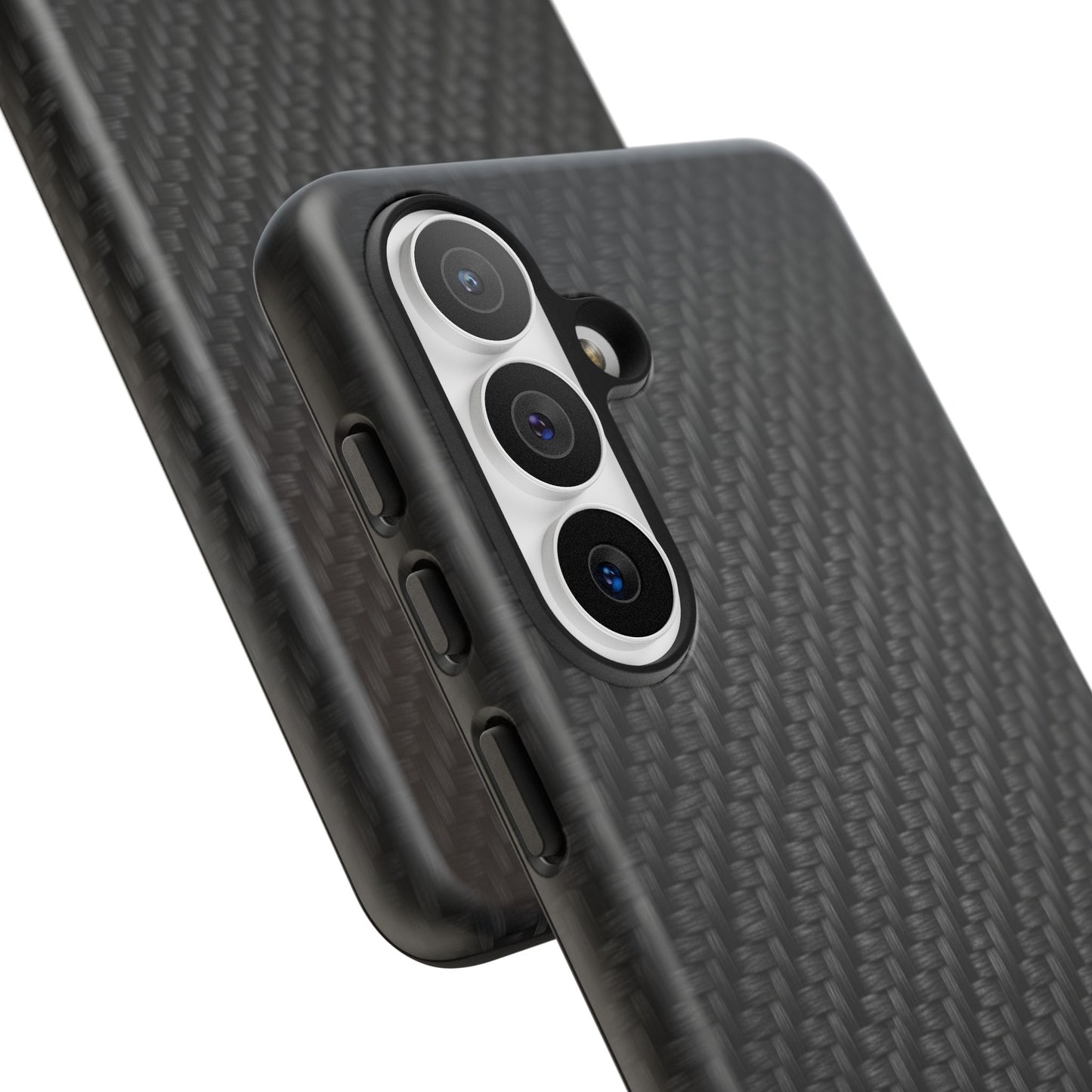 Carbon Fiber Inspired Phone Case – Rugged Slim Protective Tech Case for iPhone & Samsung