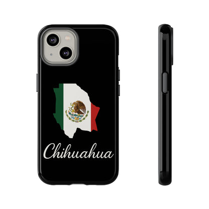 Chihuahua Mexico Flag Map Phone Case | Mexican American Pride Tough Case for iPhone & Samsung