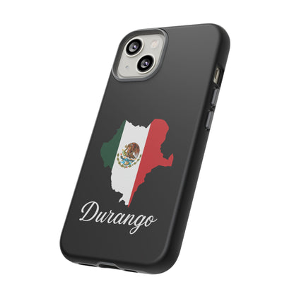 Durango Mexico Flag Map Phone Case | Mexican American Pride Tough Case for iPhone & Samsung