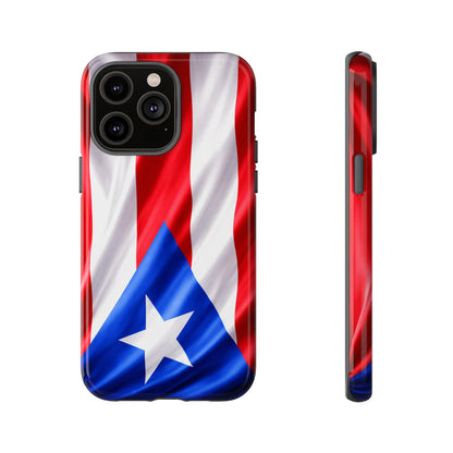 Puerto Rico Flag Phone Case | Boricua Pride Tough Case | Puerto Rican Flag Protective Cover for iPhone & Samsung