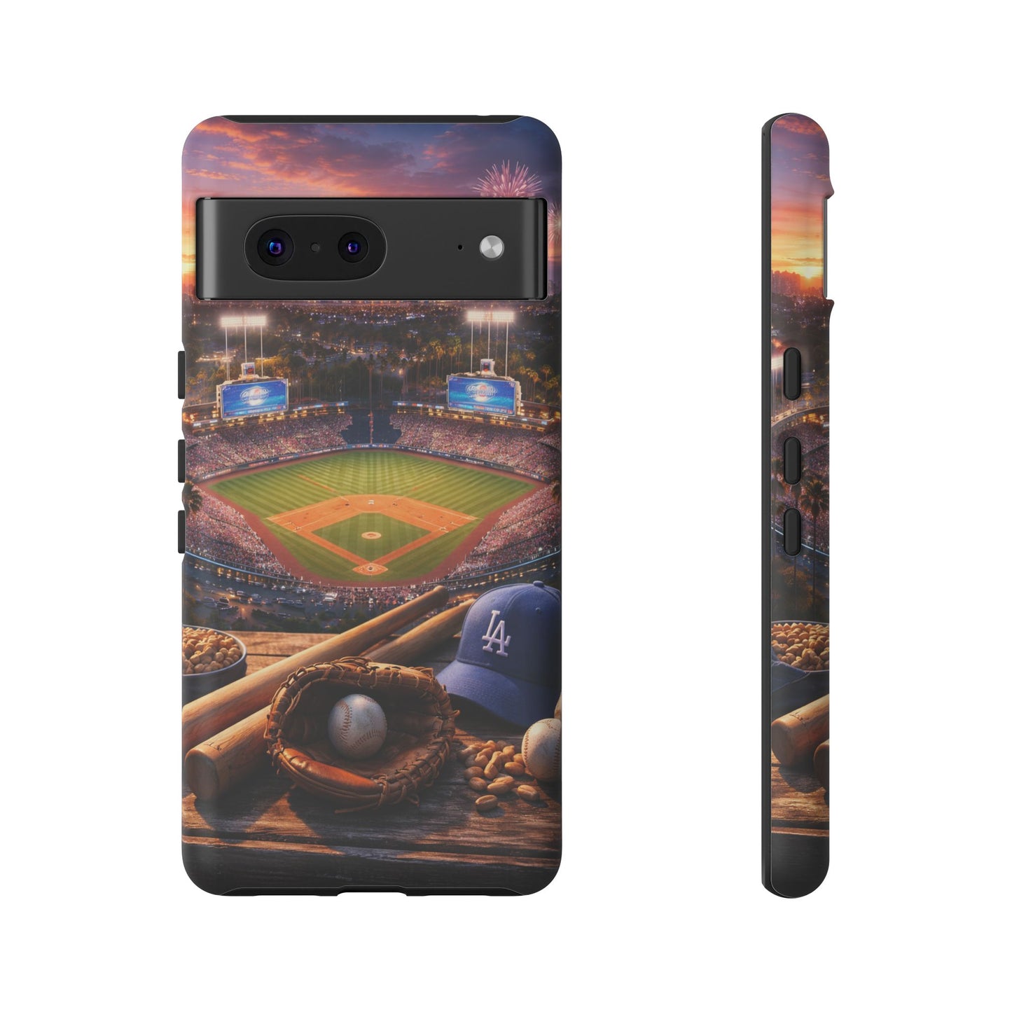 Baseball Sunset Stadium Phone Case LA Game Day Sports Aesthetic Case