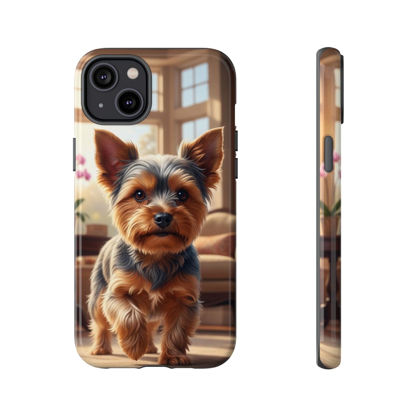Yorkshire Terrier Phone Case – Cute Yorkie Puppy Tough Case (iPhone, Samsung, Pixel)