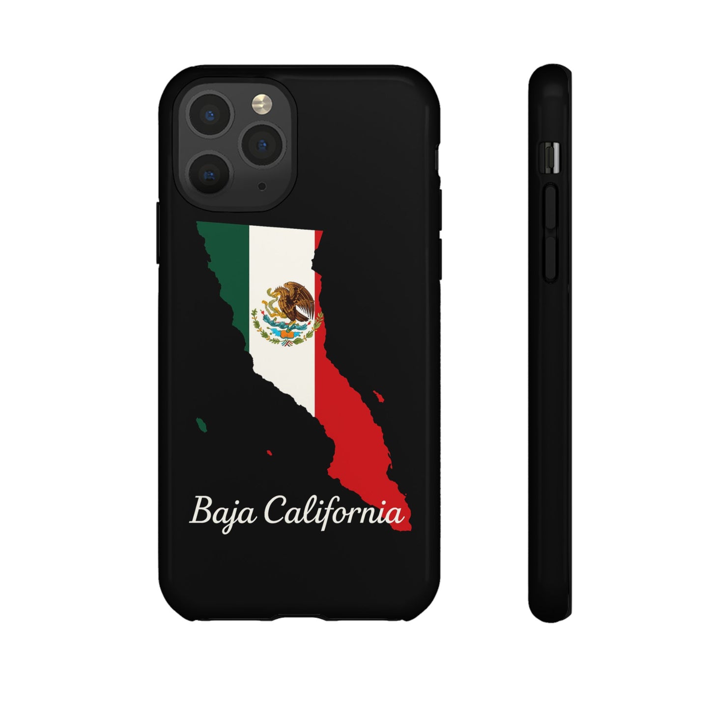 Baja California Mexico Flag Map Phone Case | Mexican American Pride Tough Case for iPhone & Samsung