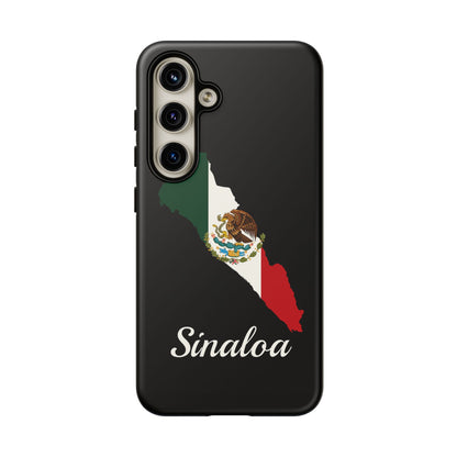 Sinaloa Mexico Flag Map Phone Case | Mexican American Pride Tough Case for iPhone & Samsung