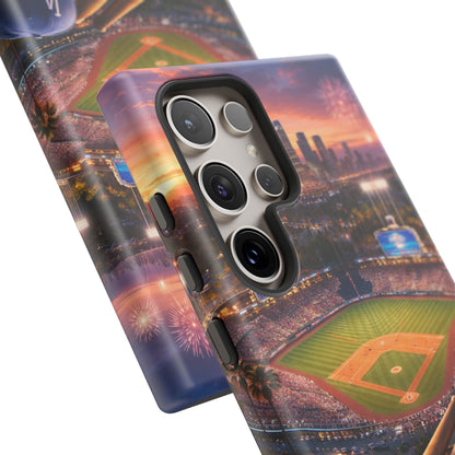 Baseball Sunset Stadium Phone Case LA Game Day Sports Aesthetic Case