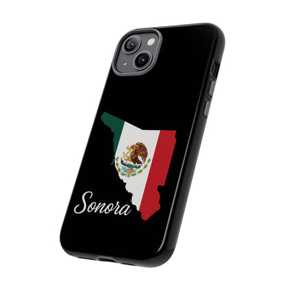 Sonora Mexico Flag Map Phone Case | Mexican American Pride Tough Case for iPhone & Samsung