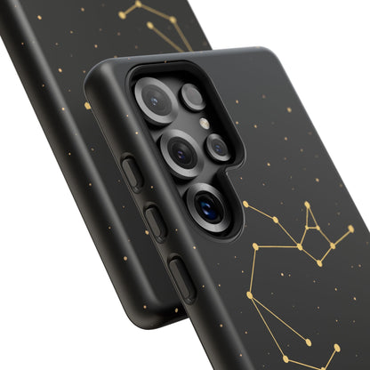 Sagittarius Zodiac Constellation Phone Case – Luxe Gold Celestial Cover