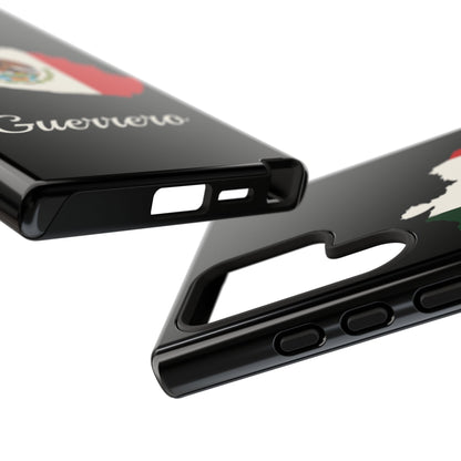 Guerrero Mexico Flag Map Phone Case | Mexican American Pride Tough Case for iPhone & Samsung