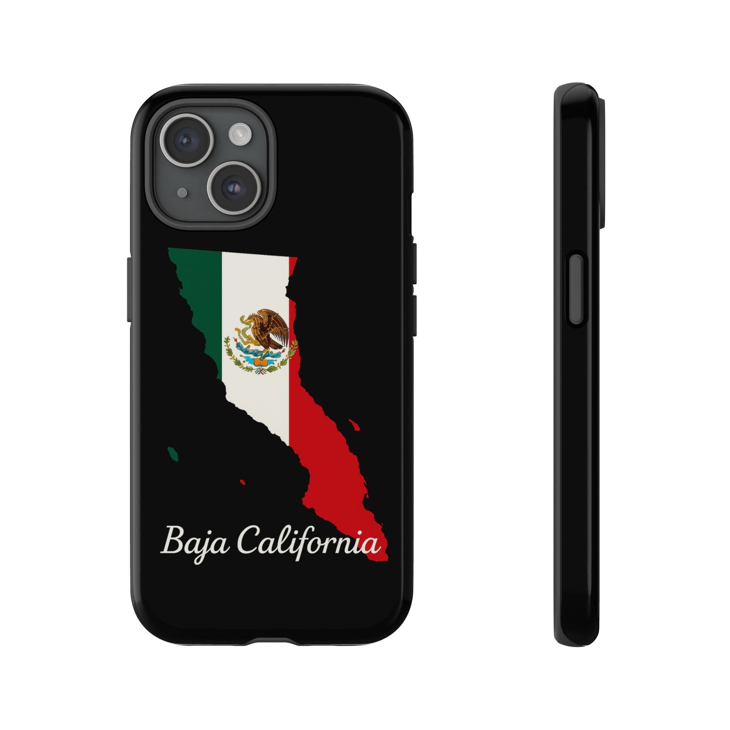 Baja California Mexico Flag Map Phone Case | Mexican American Pride Tough Case for iPhone & Samsung