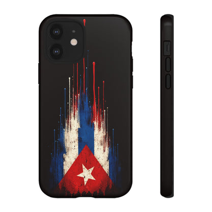 Cuban Flag Phone Case | Cuba Flag Tough Case | Patriotic Cuban Pride iPhone Samsung Protective Cover