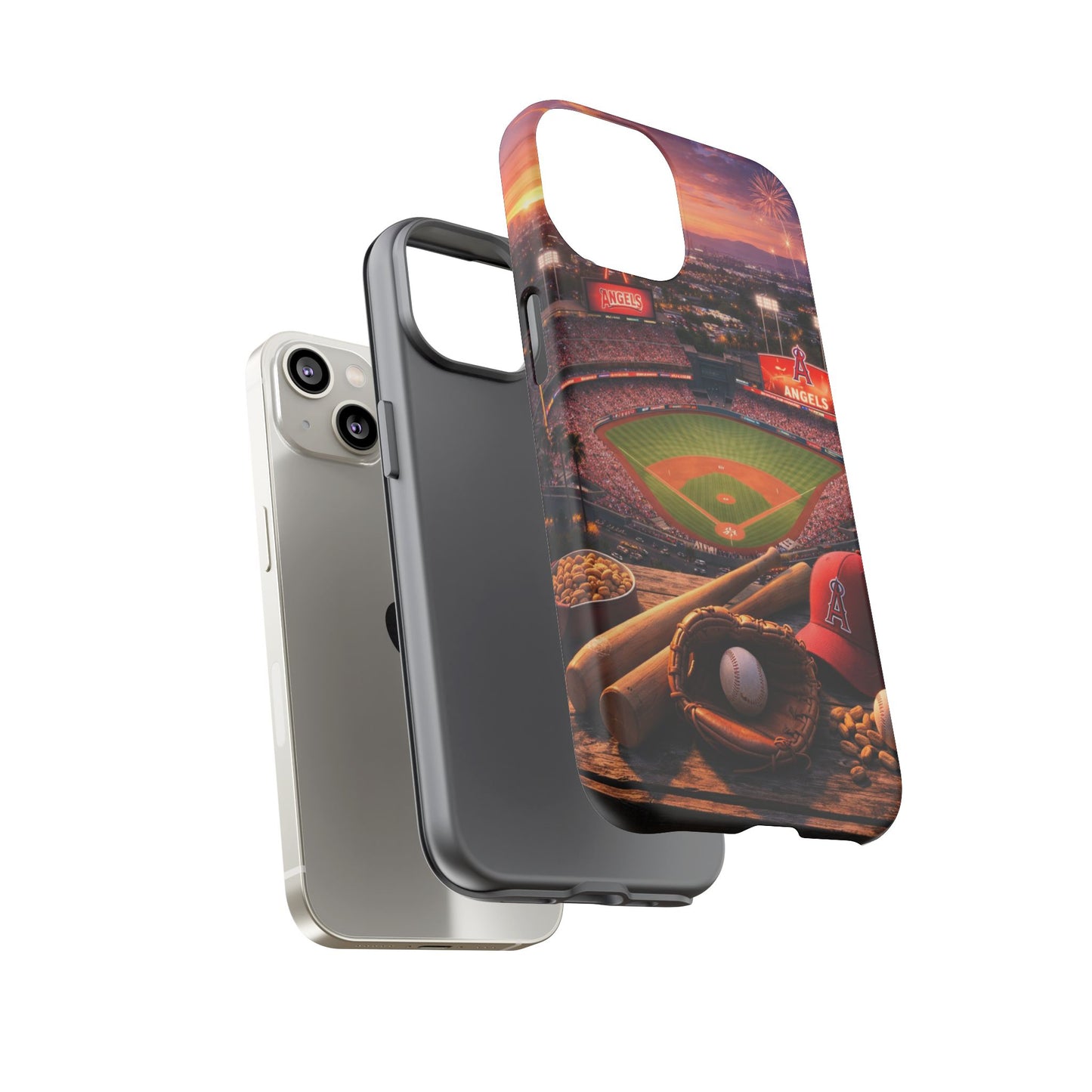 Baseball Stadium Phone Case Sports Fan Ballpark Game Day Tough Case