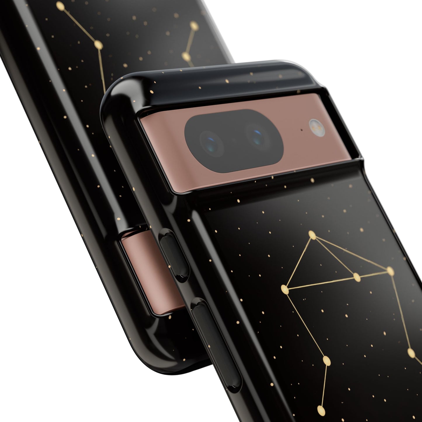 Libra Zodiac Constellation Phone Case – Luxe Gold Celestial Cover