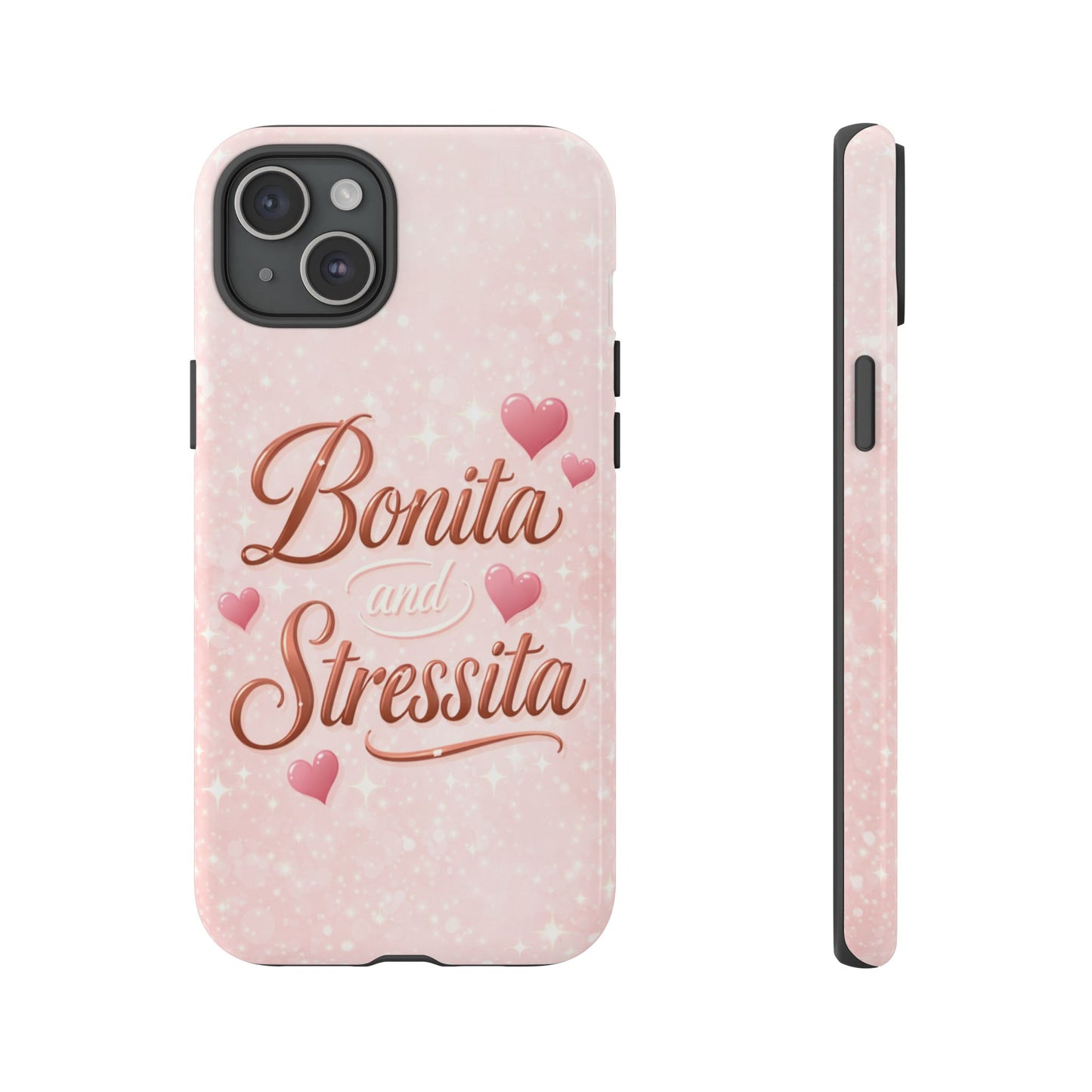 Bonita Stressita Phone Case Cute Latina Aesthetic Pink Coquette Case