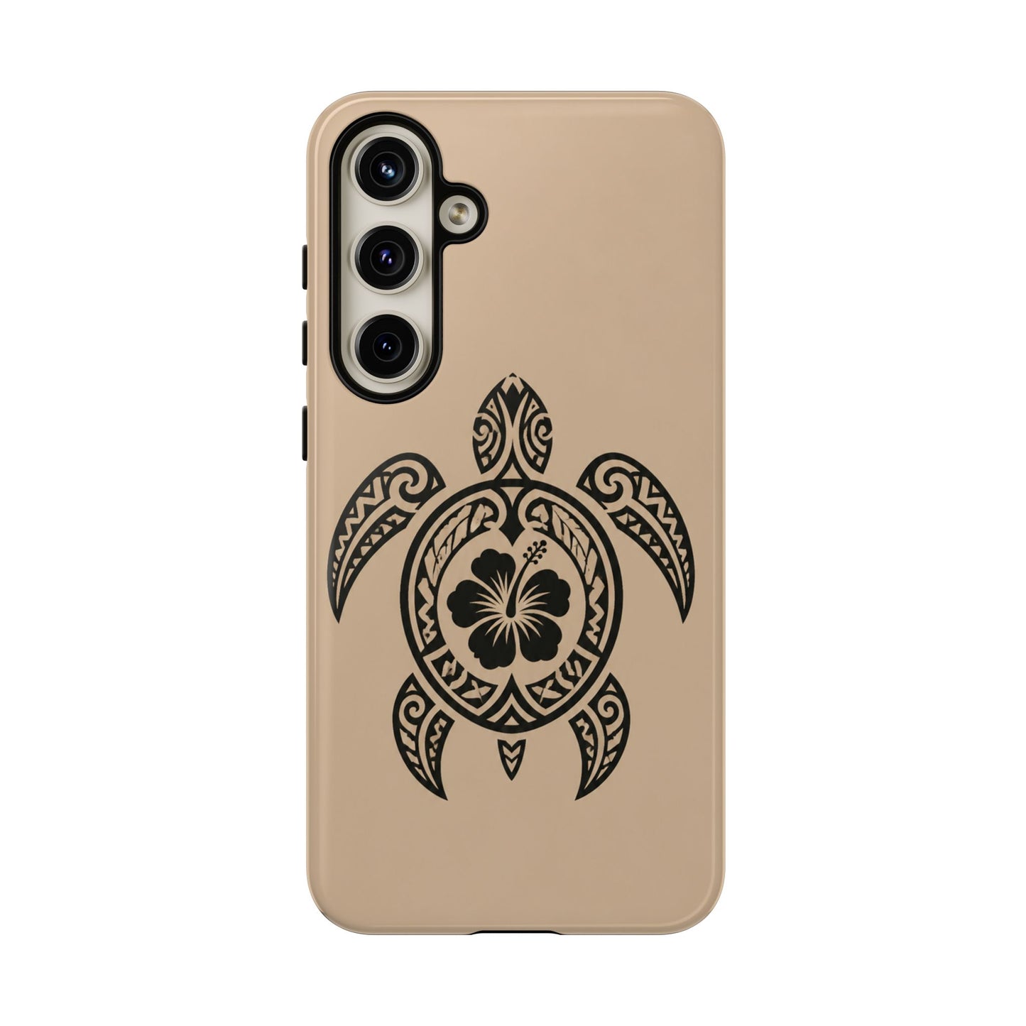 Polynesian Turtle Phone Case | Hawaiian Beach Tough Cover