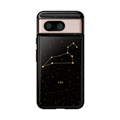 Leo Zodiac Constellation Phone Case – Luxe Gold Celestial Cover