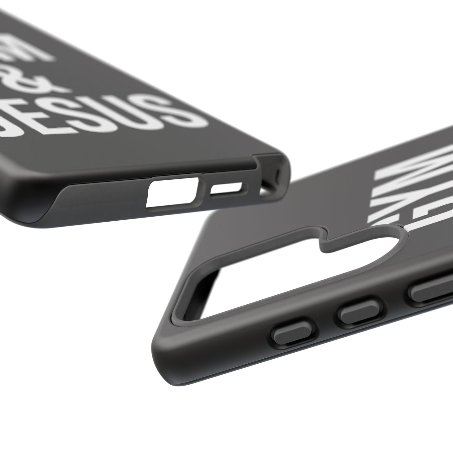 Gym & Jesus Phone Case Christian Faith Workout Gym Motivation Case