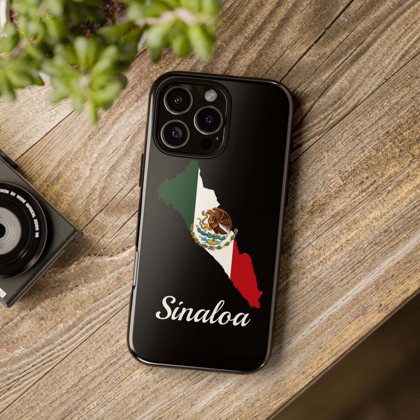 Sinaloa Mexico Flag Map Phone Case | Mexican American Pride Tough Case for iPhone & Samsung