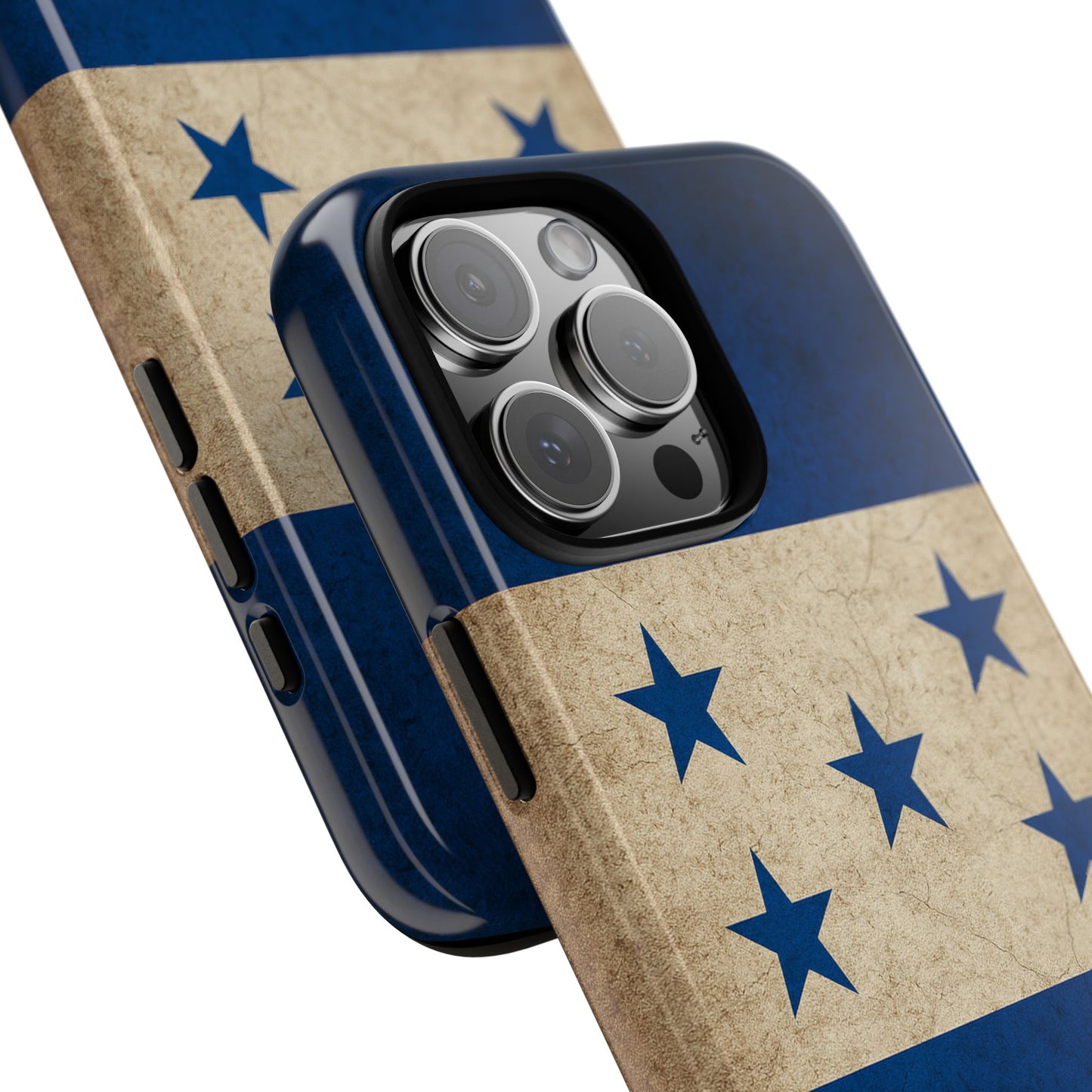 Honduras Flag Phone Case | Vintage Honduran Flag iPhone & Samsung Tough Protective Case